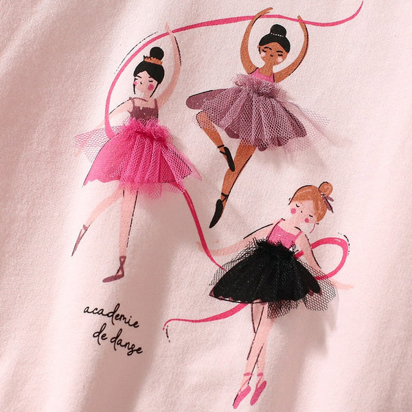 Toddler & Kids Cute Ballerina Dreams Two-Piece Set