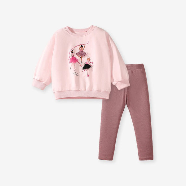 Toddler & Kids Cute Ballerina Dreams Two-Piece Set