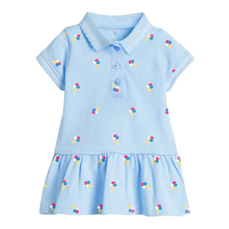 Toddler & Kids Playful Polo Skirt Dress for Girls
