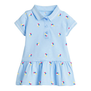 Toddler & Kids Playful Polo Skirt Dress for Girls