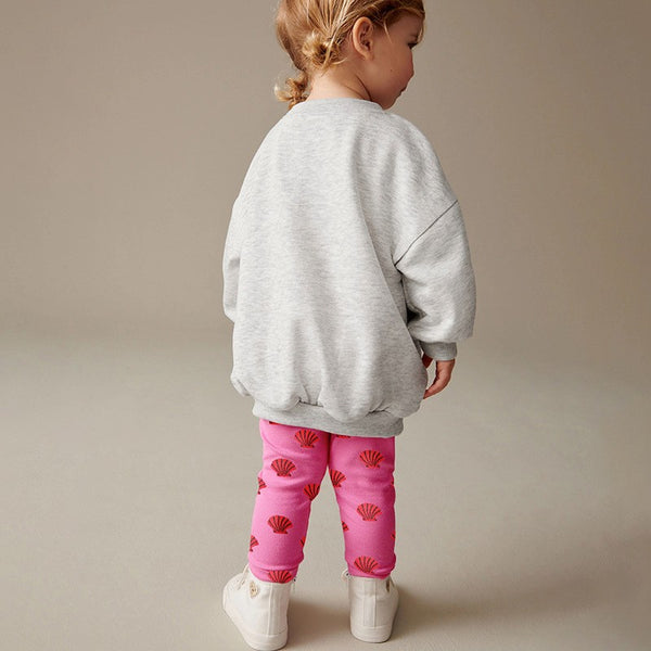 Toddler & Kids Mermaid Sweatshirt & Leggings Outfit Set