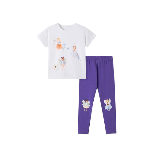 Toddler & Kids Summer Short Sleeve Outfit Set
