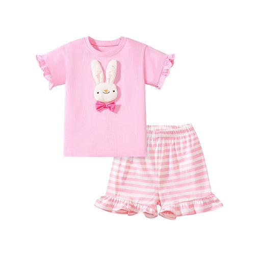 Toddler & Kids Bunny Ruffle Outfit
