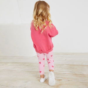 "Do What You Love" Toddler & Kids Heart 2-Piece Outfit
