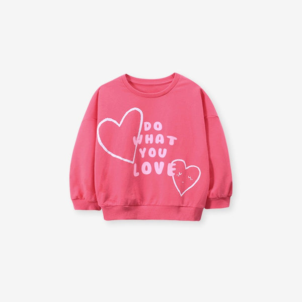"Do What You Love" Toddler & Kids Heart 2-Piece Outfit
