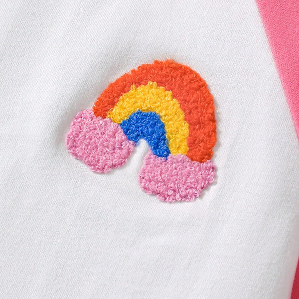 Toddler & Kids Rainbow Tee & Shorts Set