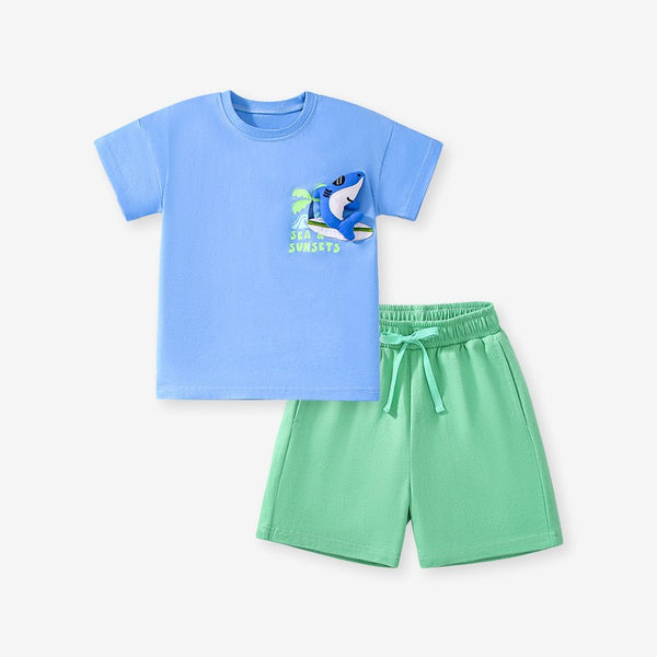 Toddler & Kids Ocean Adventure Shark Summer Set