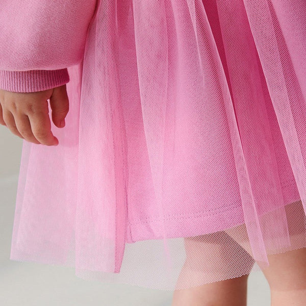 Kids & Toddlers Bunny Tulle Sweatshirt Dress