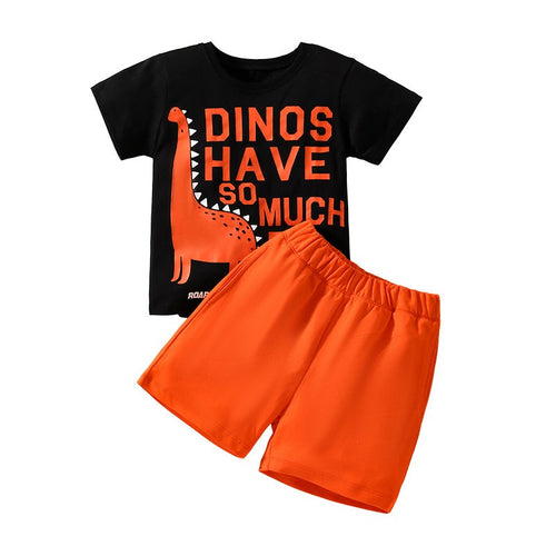 Toddler & Kids Dino-Mite Adventure Two-Piece Outfit