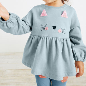 Toddler & Kids Sweet Kitty Two-Piece Set
