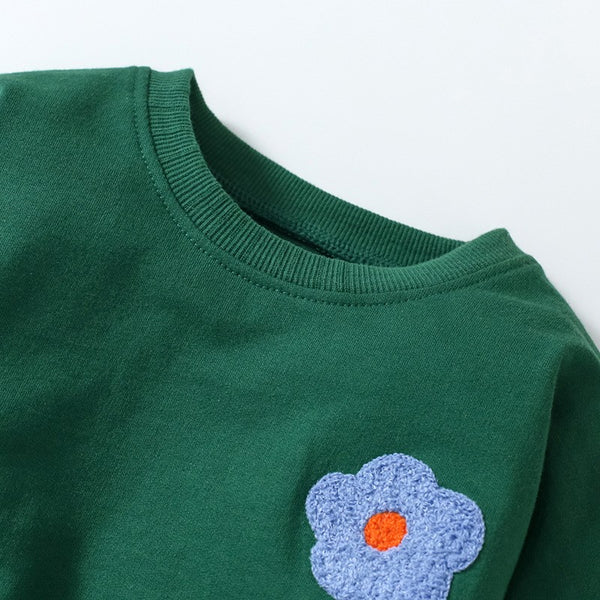 Toddlers & Kids Blooming Garden Two-Piece Outfit