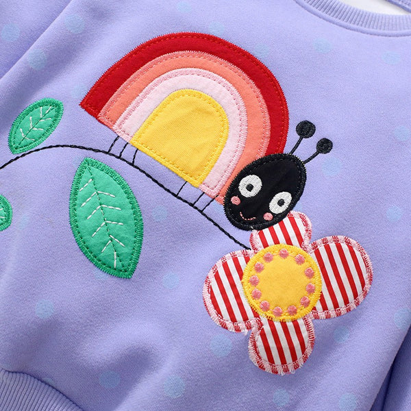 Kids & Toddlers Rainbow Bug Two-Piece Set