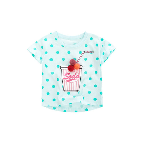 Kids & Toddlers Soda Pop Polka Dot T-Shirt