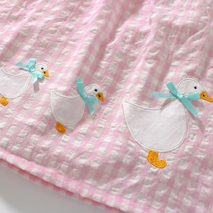 Toddlers & Kids Gingham Duck Dress