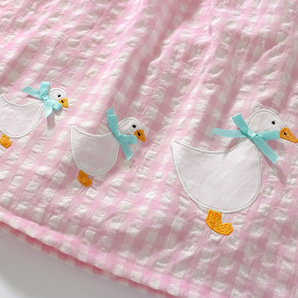 Toddlers & Kids Gingham Duck Dress