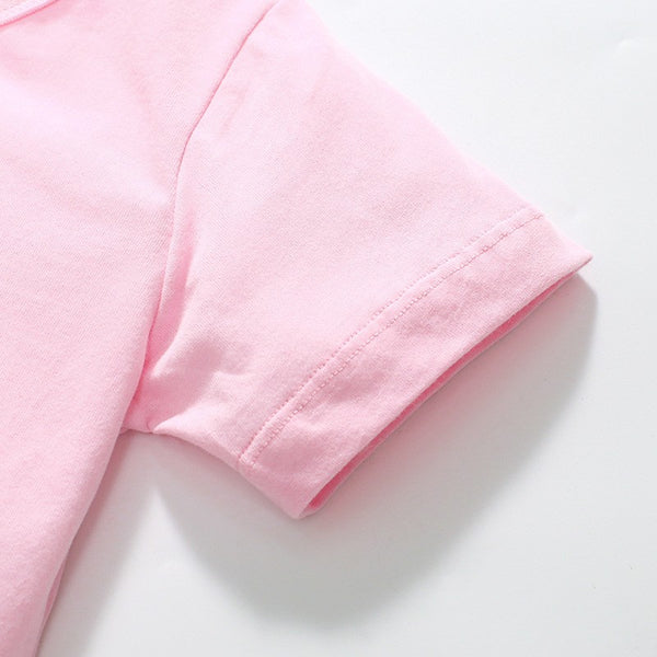 Toddlers & Kids Pink Bunny Graphic T-Shirt