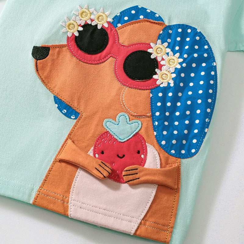 Toddlers & Kids Cool Pup Graphic Outfit