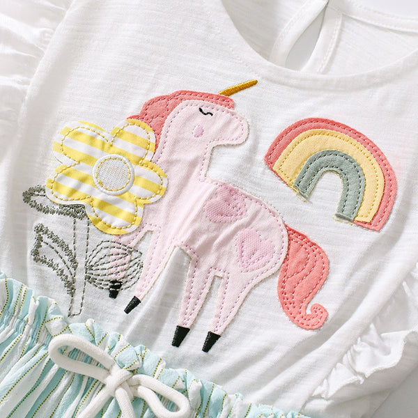 Toddlers & Kids Enchanting Rainbow Dress
