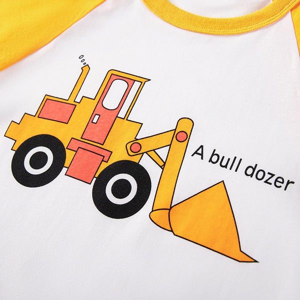 Toddlers & Kids Vehicle Raglan T-Shirt