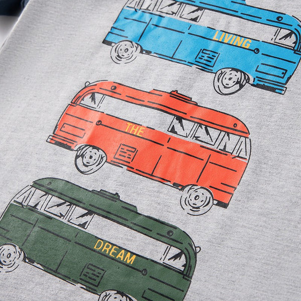 Toddlers & Kids Vehicle Raglan T-Shirt
