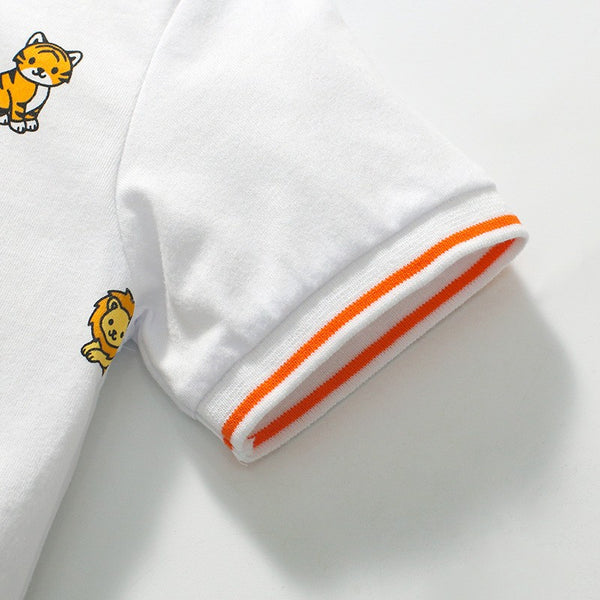 Toddlers & Kids Safari Animals Polo Shirt