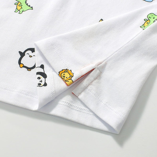 Toddlers & Kids Safari Animals Polo Shirt