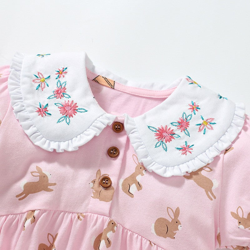 Toddlers & Kids Storybook Bunnies Dress