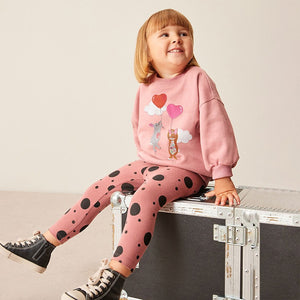Toddlers & Kids Balloon Sweatshirt Outfit