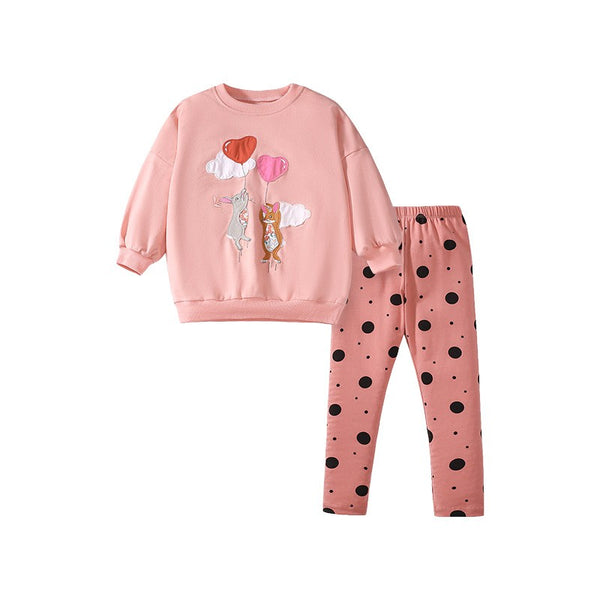Toddlers & Kids Balloon Sweatshirt Outfit