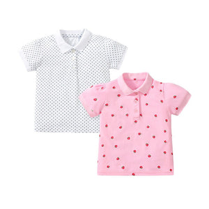 Toddlers & Kids Fruity & Starry Polo Set