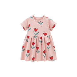 Toddlers & Kids Tulip Print Dress