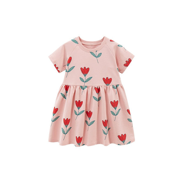 Toddlers & Kids Tulip Print Dress