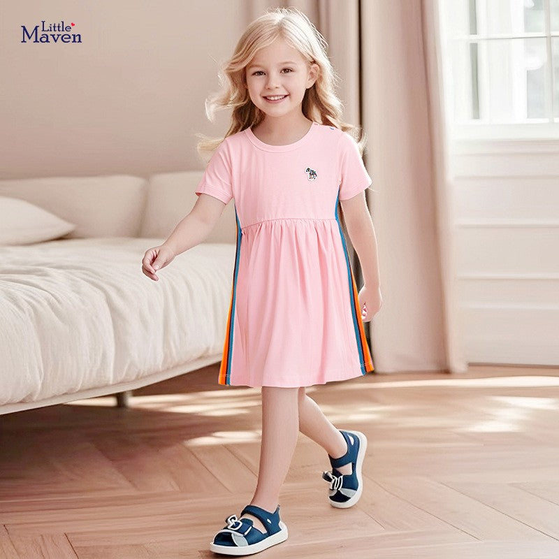 Toddlers & Kids Rainbow Stripe Dress