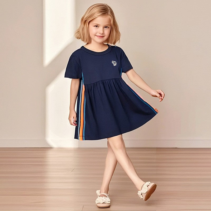 Toddlers & Kids Rainbow Stripe Dress