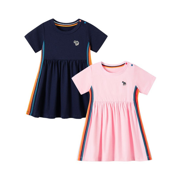 Toddlers & Kids Rainbow Stripe Dress