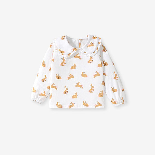 Toddlers & Kids Bunny Print Outfit
