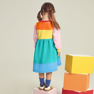 Toddlers & Kids Colorful Rainbow Dress