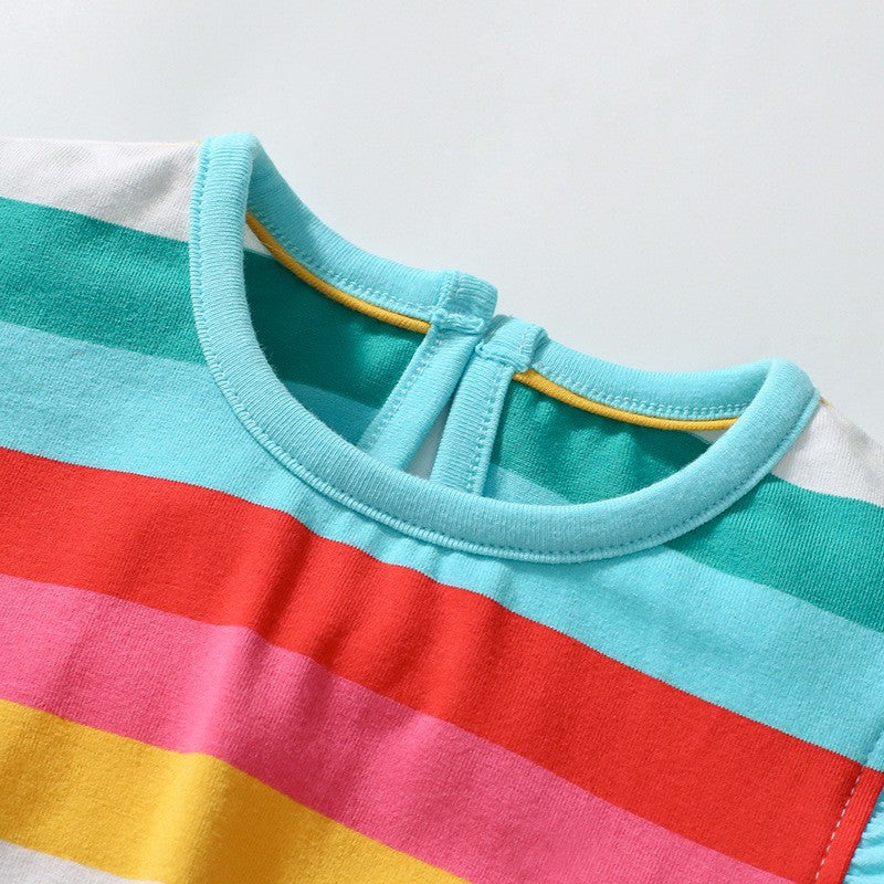 Toddlers & Kids Rainbow Flutter Dress