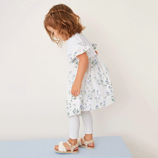 Toddlers & Kids Floral Ruffle Dress