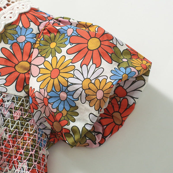 Toddlers & Kids Vintage Style Floral Dress