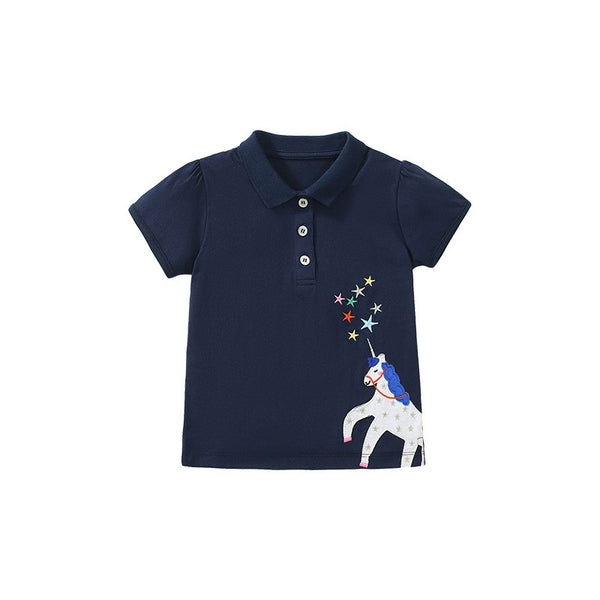 Toddlers & Kids Unicorn Polo Shirt