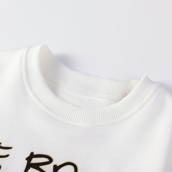 Toddlers & Kids "Be Brave" Sweatshirt Dress