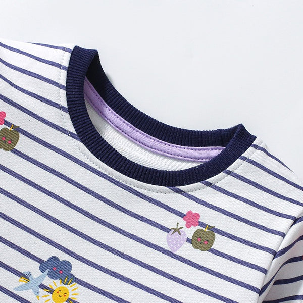 Toddlers & Kids Navy Striped Dress