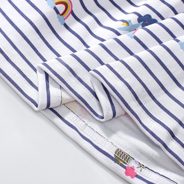 Toddlers & Kids Navy Striped Dress