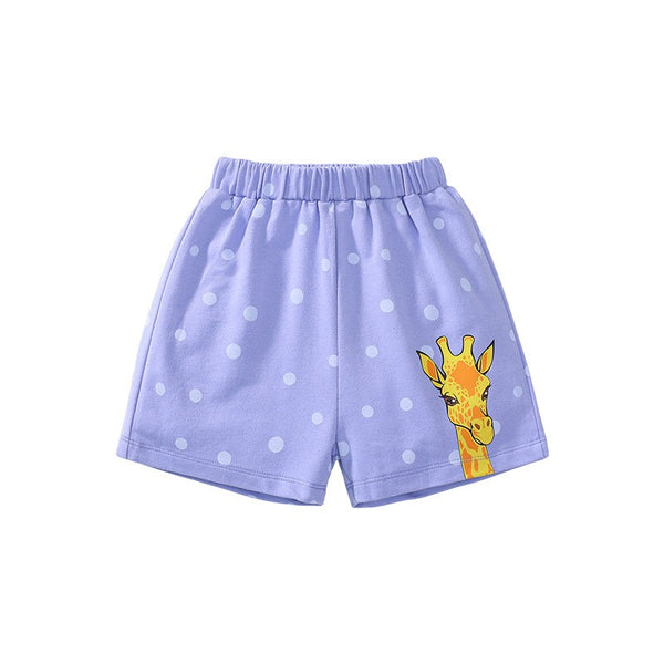 Toddlers & Kids Lavender Safari Shorts