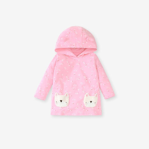 Toddlers & Kids Twinkle Bunny Hooded Dress