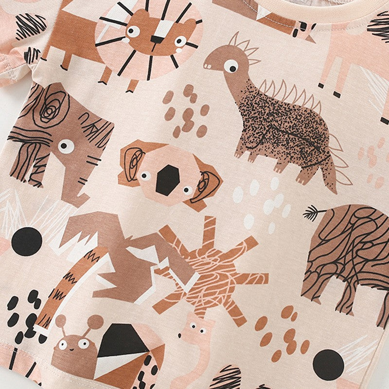 Toddlers & Kids Safari Friends Outfit for Boys