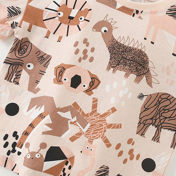 Toddlers & Kids Safari Friends Outfit for Boys