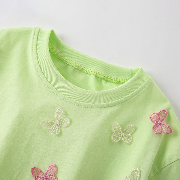 Toddlers & Kids Enchanting Butterfly T-Shirt for Girls
