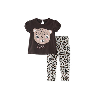Toddlers & Kids Leopard Print Outfit for Girls